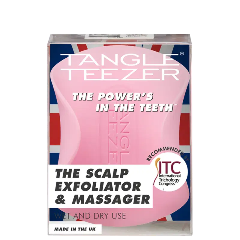 Tangle Teezer Scalp Exfoliator Pink - Escova de Cabelo