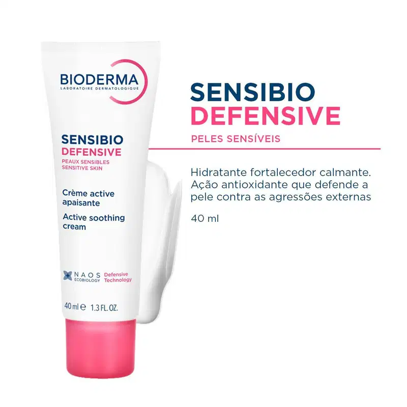 Bioderma Sensibio Defensive - Hidratante Calmante 40ml