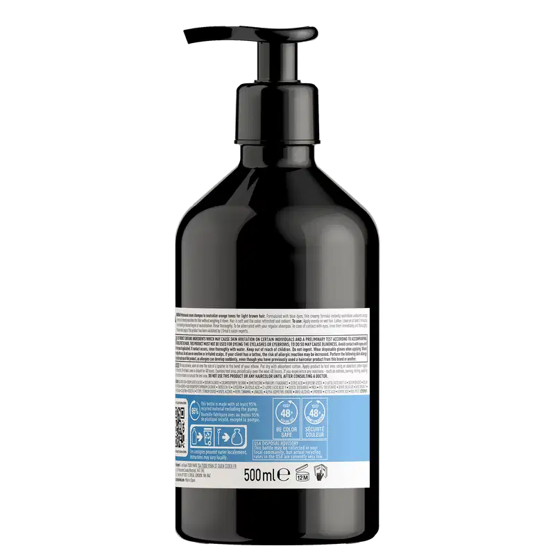 L'Oréal Professionnel Chroma Crème Blue Dyes - Shampoo 500ml