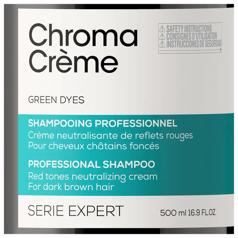 L'Oréal Professionnel Chroma Crème Green Dyes - Shampoo 500ml
