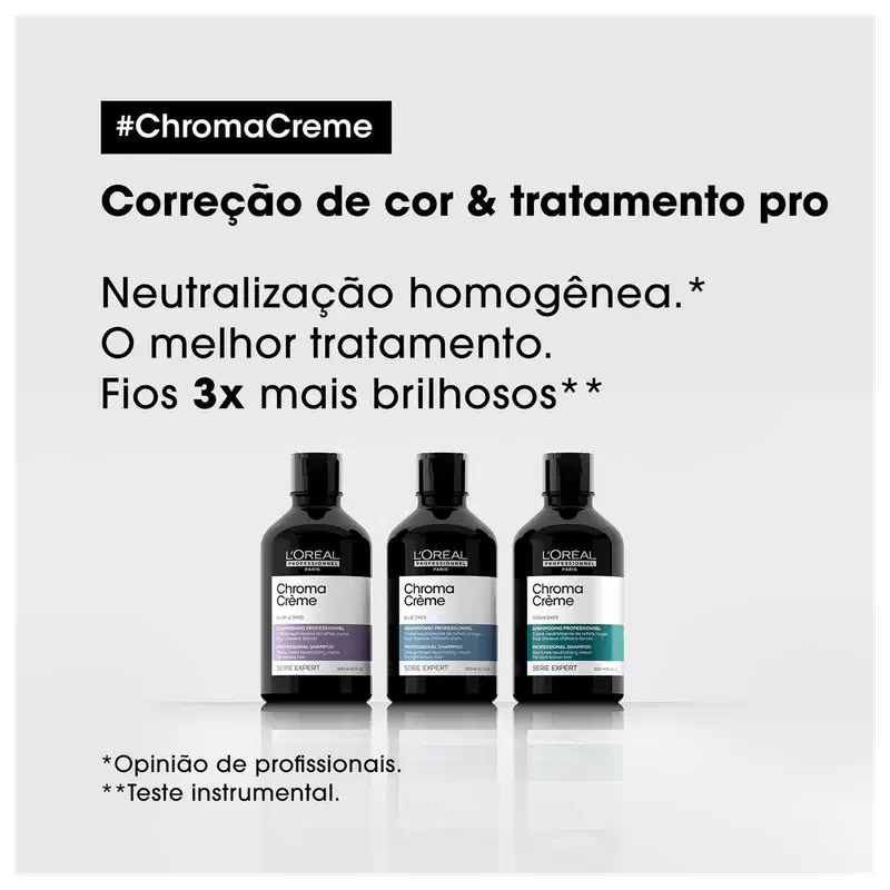 L'Oréal Professionnel Chroma Crème Green Dyes - Shampoo 500ml