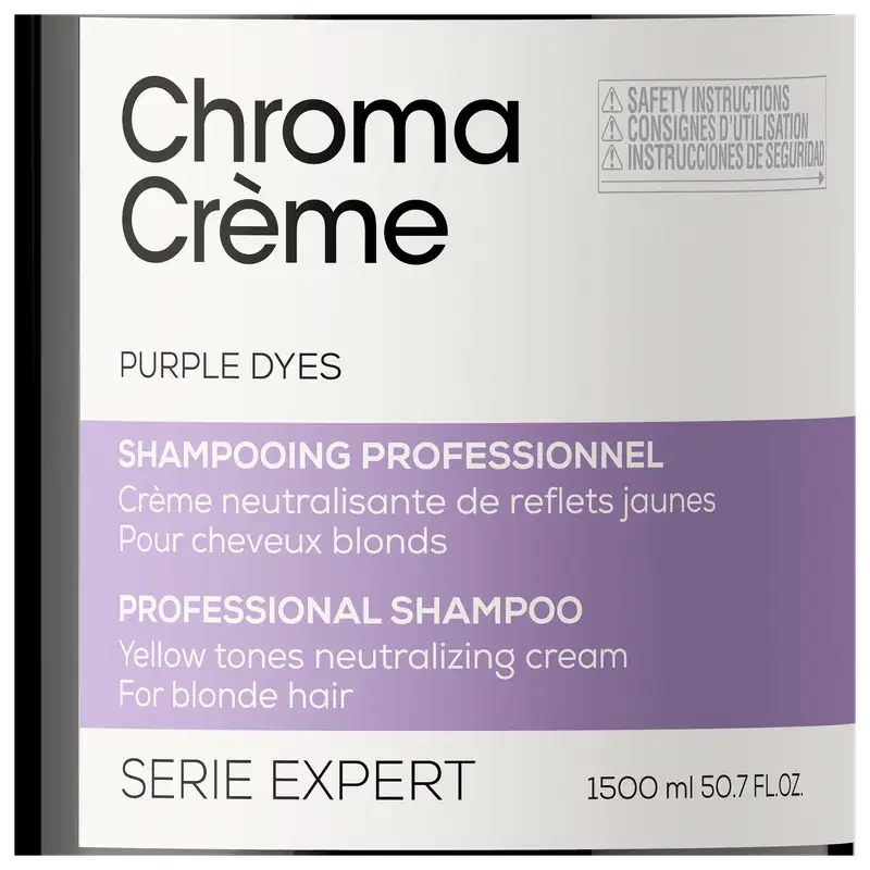 L'Oréal Professionnel Chroma Crème Purple Dyes - Shampoo 1,5 Litro