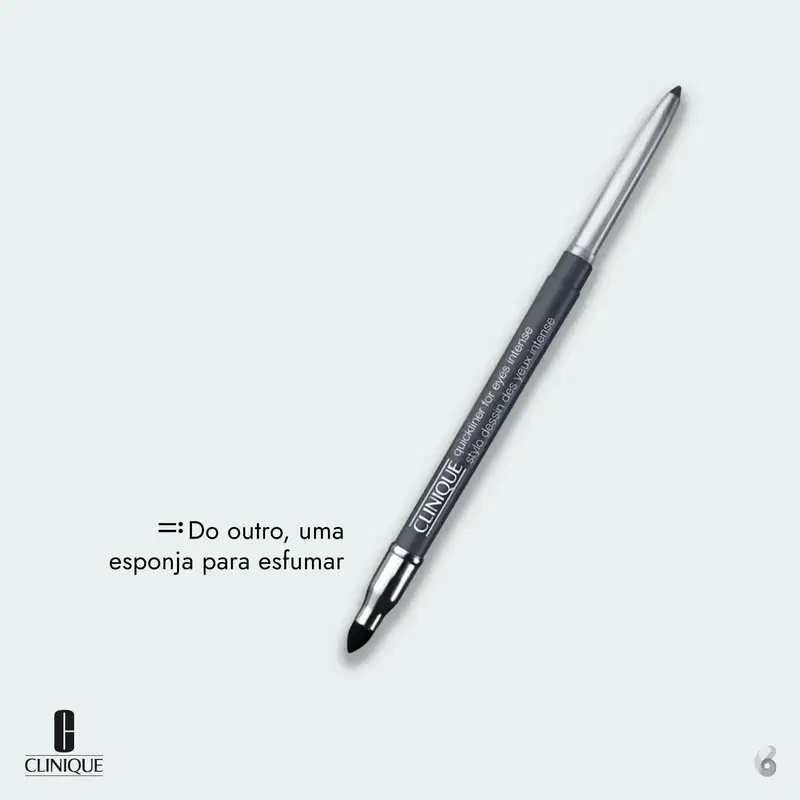 Clinique Quickliner for Eyes Intense Back - Lápis de Olho 0,28g