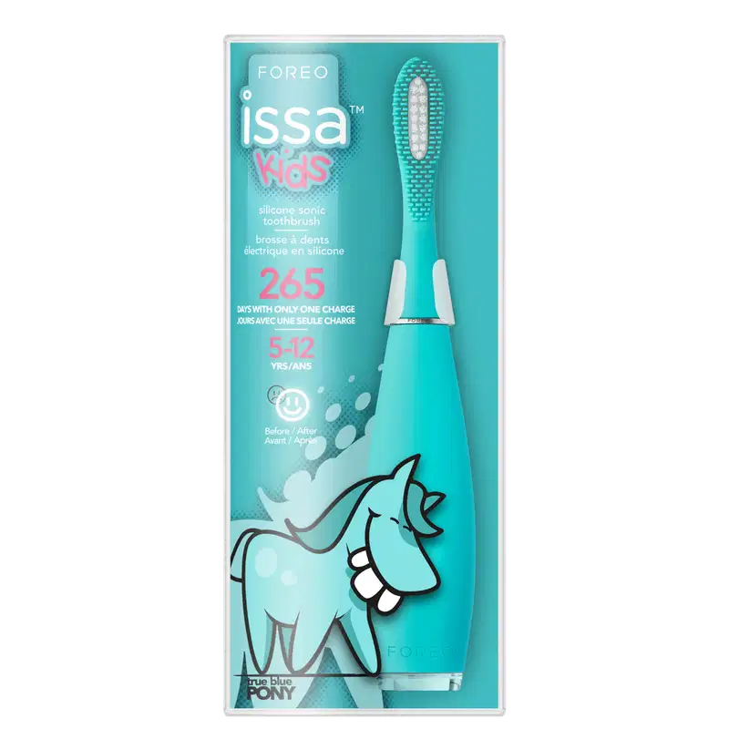 Foreo Issa Kids True Blue Pony - Escova de Dente Elétrica Infantil