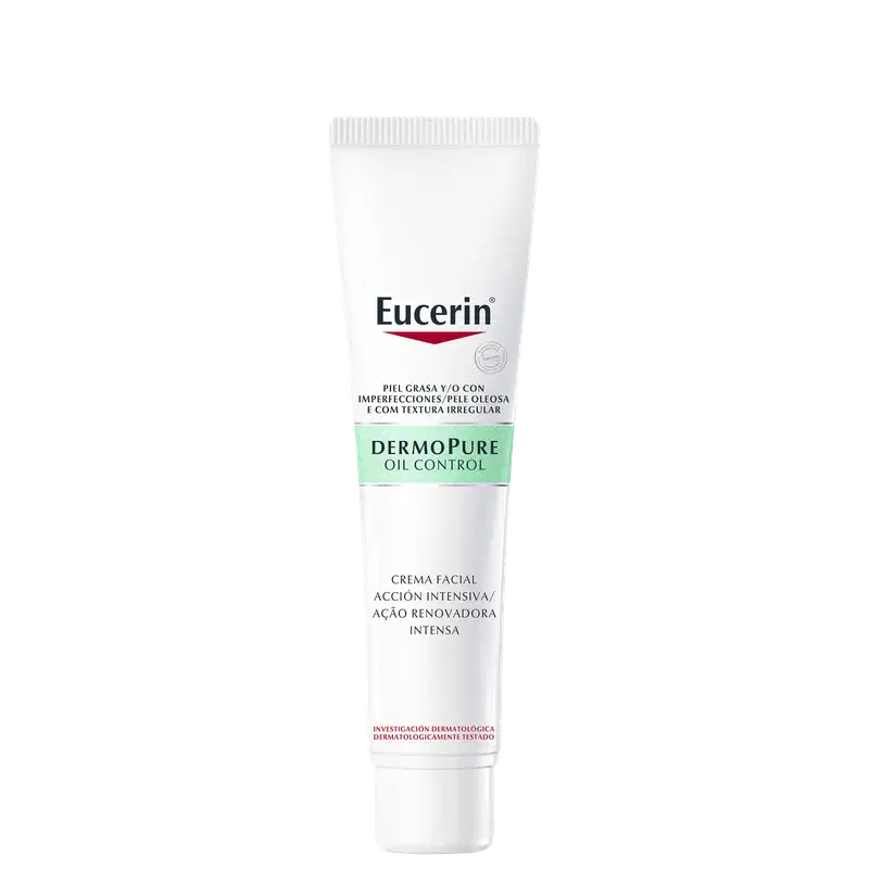 Eucerin DermoPure Oil Control Ação Renovadora Antiacne - Creme Facial 40ml