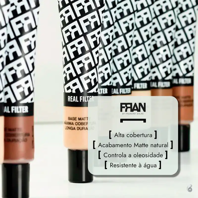 Fran by Franciny Ehlke Real Filter C-01 - Base Líquida 30g