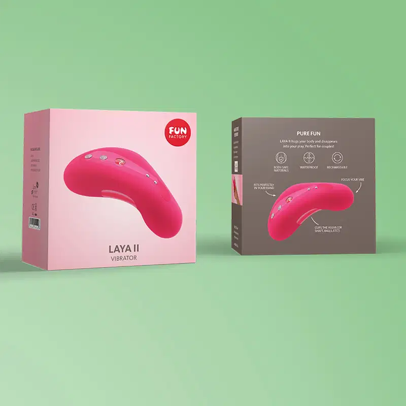 Fun Factory Laya II Pink - Vibrador 98g