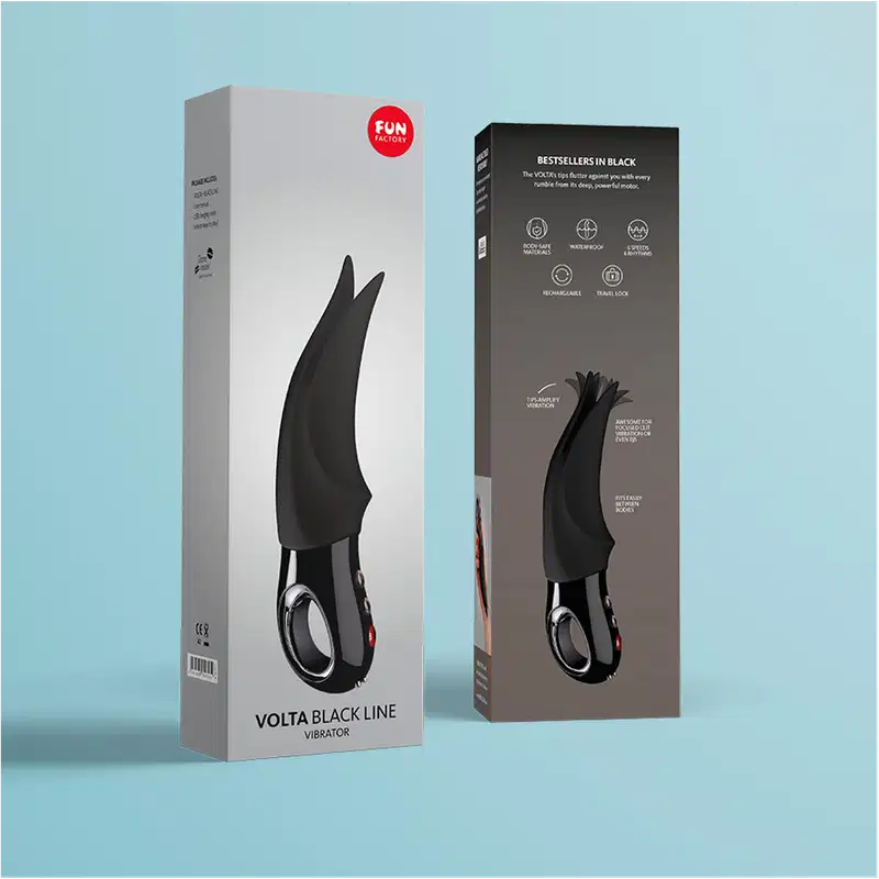 Fun Factory Volta Black - Vibrador 193g