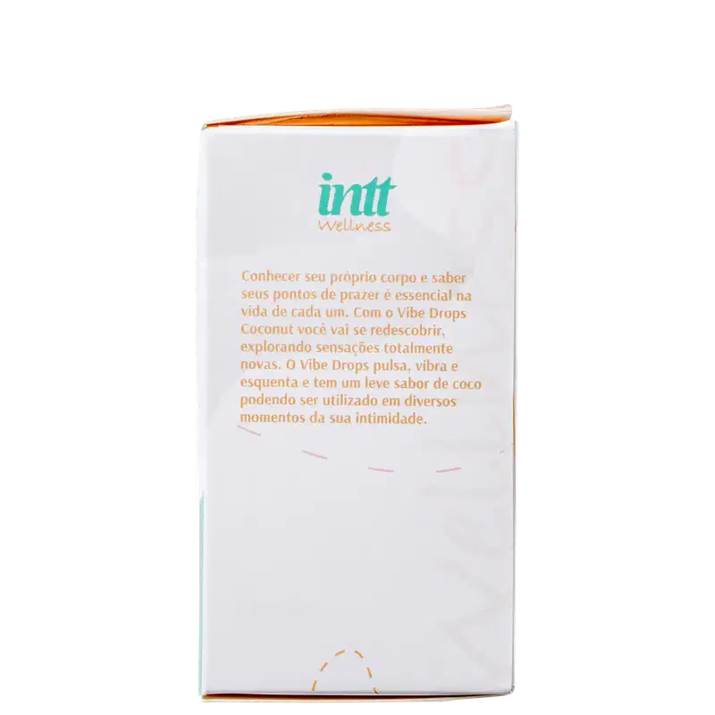 Intt Wellness Vibe Drops Coconut - Gel Corporal Estimulante 10ml