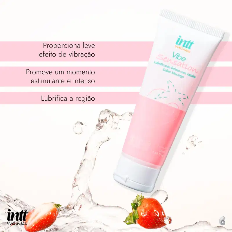 Intt Wellness Vibe Sensation - Lubrificante Íntimo 50ml