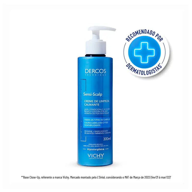 Vichy Dercos - Creme de Limpeza 300ml