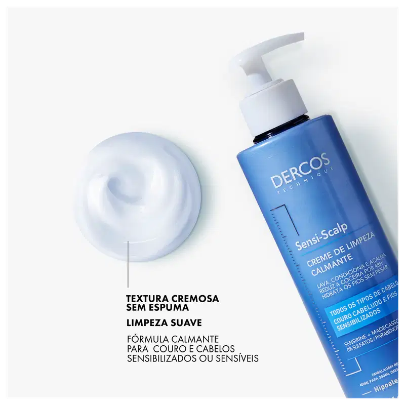 Vichy Dercos - Creme de Limpeza 300ml