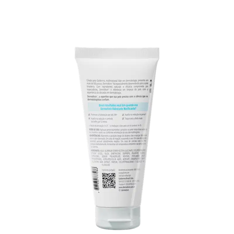 Dermotivin Benzac Pele Oleosa - Hidratante Matificante Facial 50ml