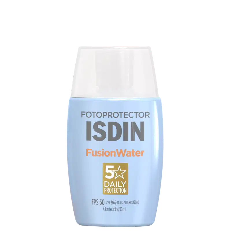 ISDIN Fotoprotector Fusion Water FPS 60 - Protetor Solar Facial 30ml