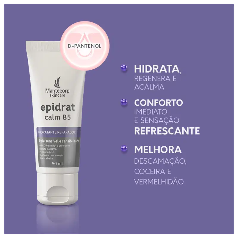 Mantecorp Epidrat Calm B5  - Hidratante Reparador Facial 50ml