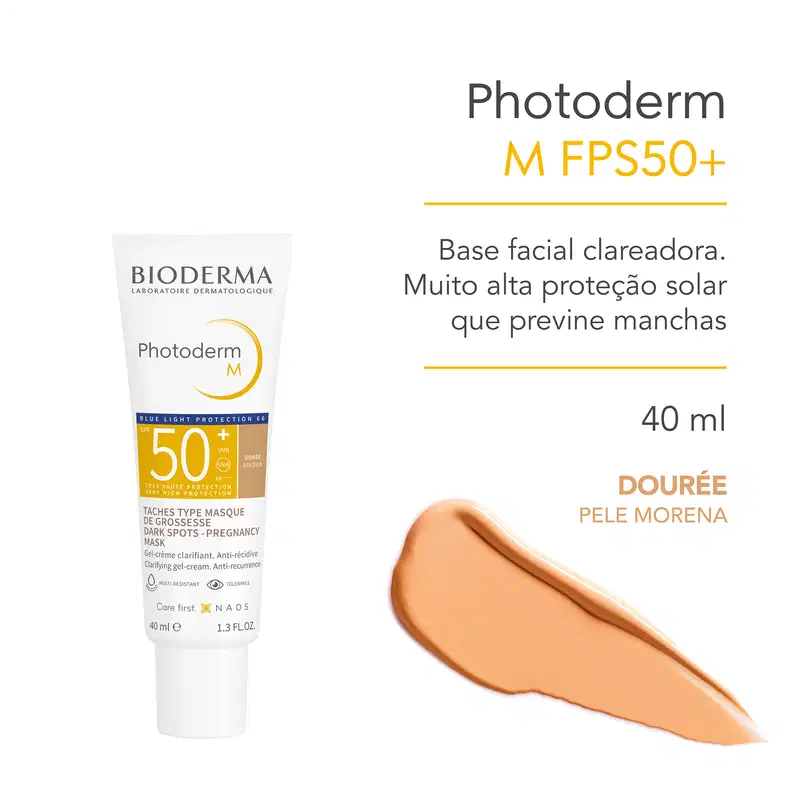 Bioderma Photoderm M FPS50+ 3.0 - Protetor Solar Facial com Cor 40ml