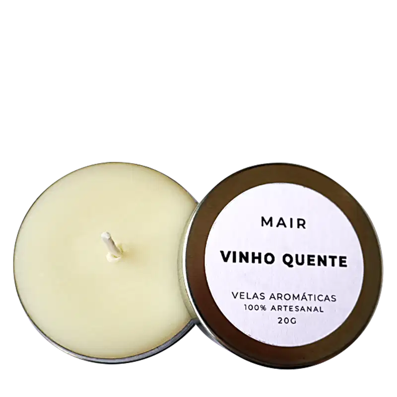 Mair Vinho Quente Mini - Vela Aromática 20g