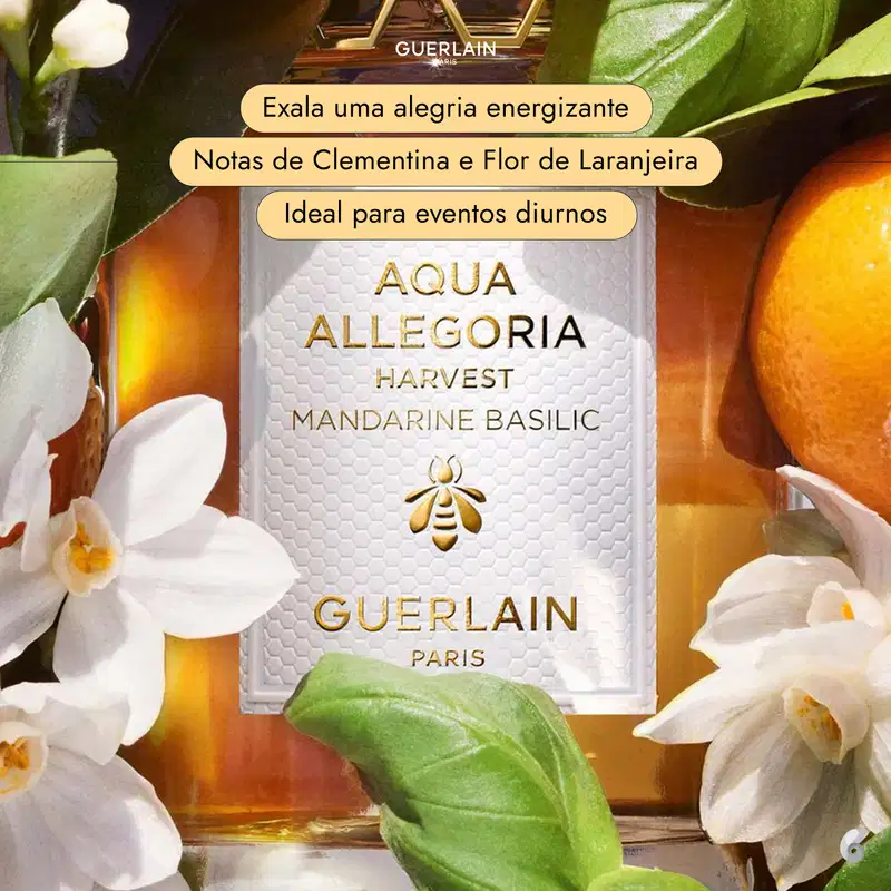 Aqua Allegoria Mandarine Basilic Guerlain Eau de Toilette Recarregável - Perfume Feminino 75ml
