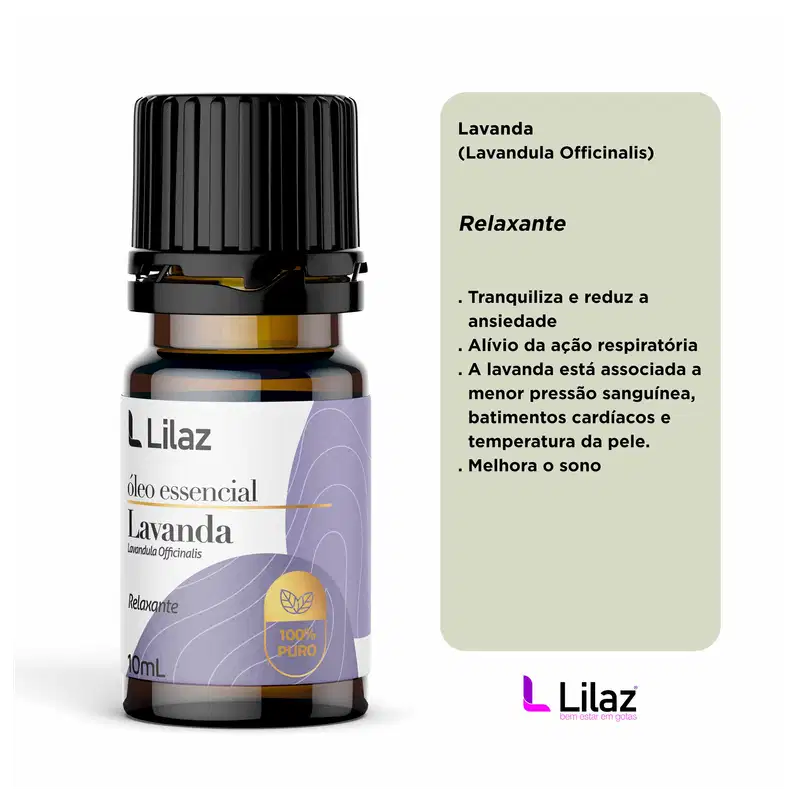 Lilaz Lavanda - Óleo Essencial 10ml