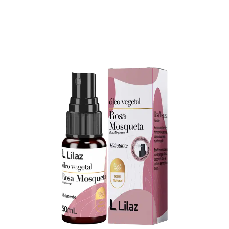 Lilaz Rosa Mosqueta - Óleo Vegetal 50ml