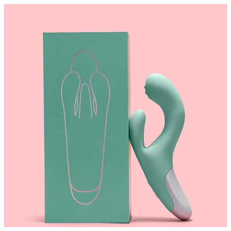 Pantynova Eita Rabbit Verde - Vibrador Triplo