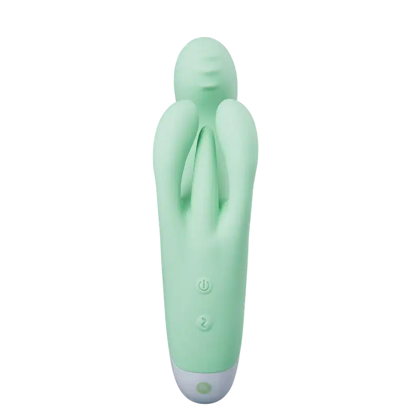 Pantynova Eita Rabbit Verde - Vibrador Triplo