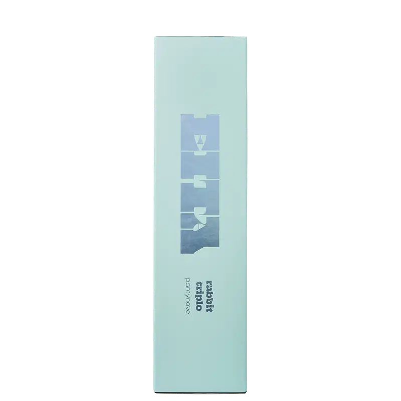 Pantynova Eita Rabbit Verde - Vibrador Triplo