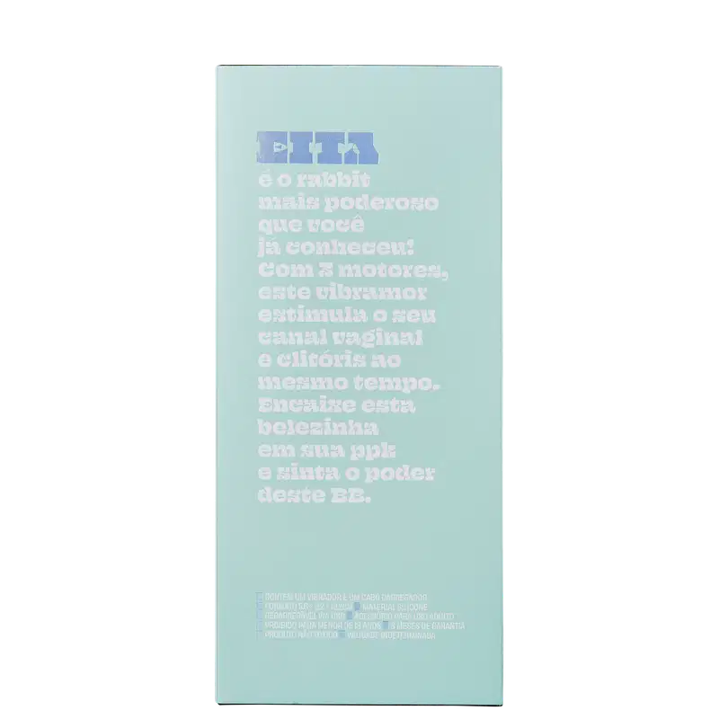Pantynova Eita Rabbit Verde - Vibrador Triplo