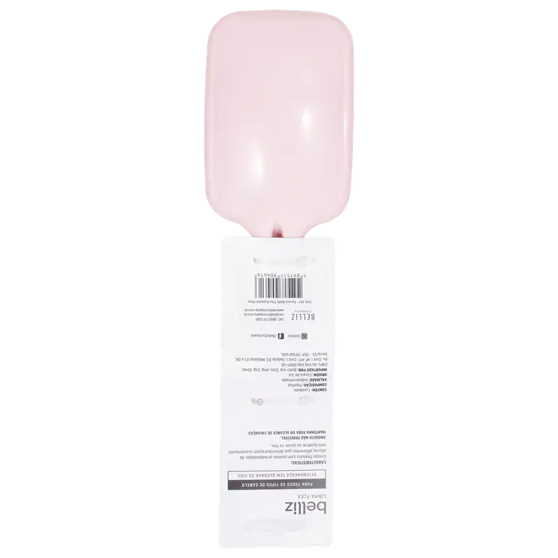 Belliz Flex Raquete Rosa - Escova de Cabelo