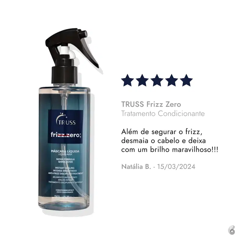 Máscara Líquida FRIZZ ZERO 260ml
