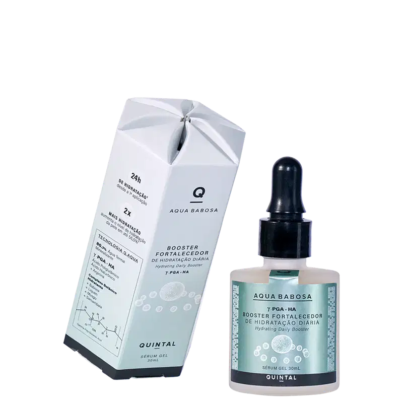 Quintal Aqua Babosa Booster Fortalecedor - Sérum Gel Facial 30ml