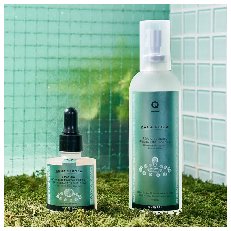 Quintal Aqua Babosa Booster Fortalecedor - Sérum Gel Facial 30ml
