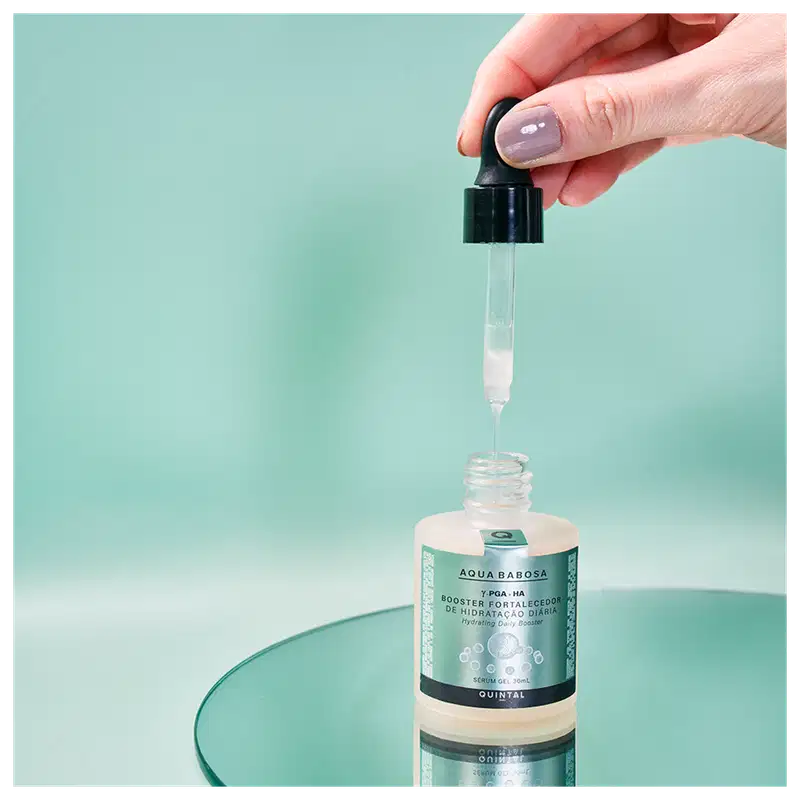 Quintal Aqua Babosa Booster Fortalecedor - Sérum Gel Facial 30ml