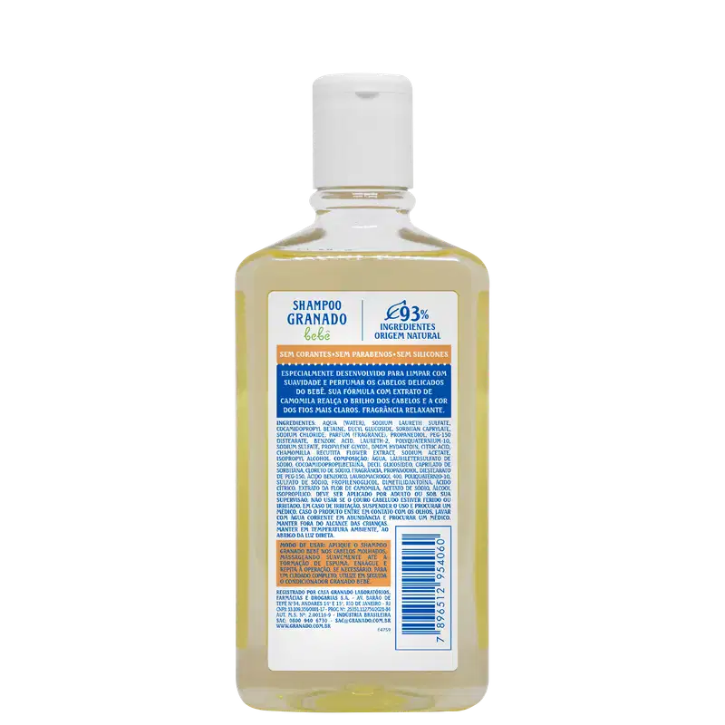 Granado Bebê Camomila - Shampoo Relaxante 250ml