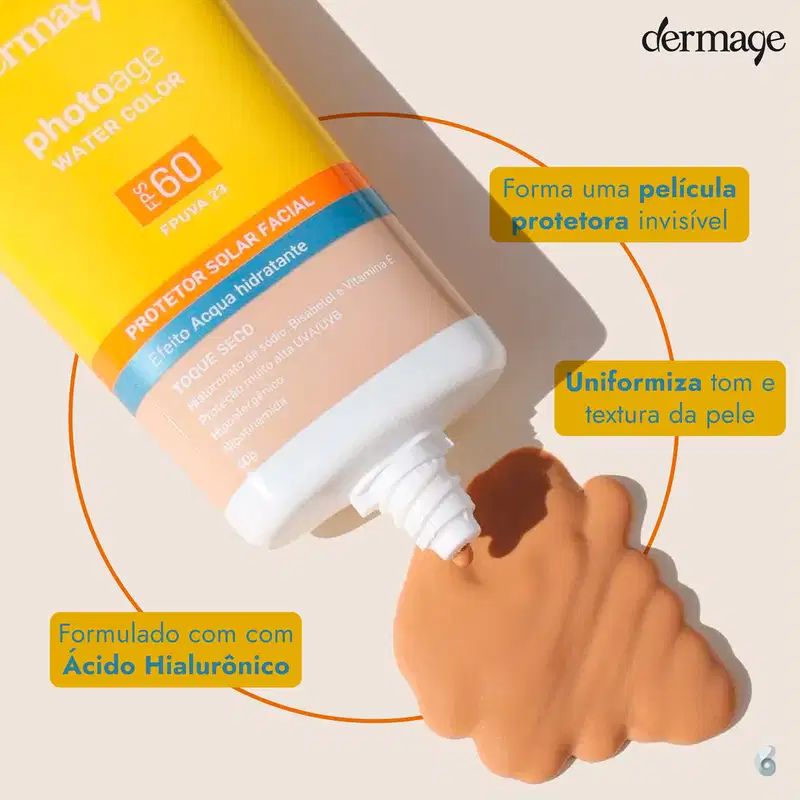 Dermage Photoage Water FPS50 - Protetor Solar 40g