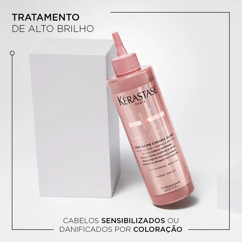 Kérastase Chroma Absolu Soin Acide Hair Gloss - Tratamento Capilar 210ml
