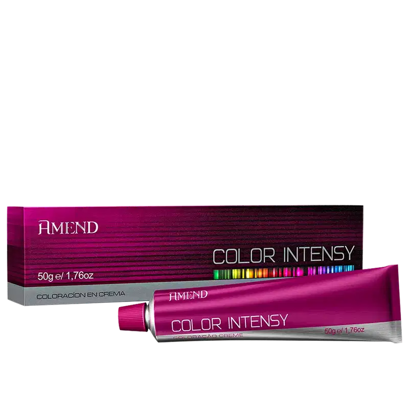 Amend Color Intensy 5.66 Castanho Claro Vermelho Intenso - Coloração Permanente  50g
