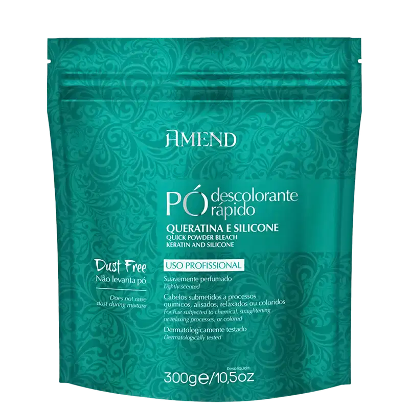 Amend Queratina e Silicone - Pó Descolorante 300g