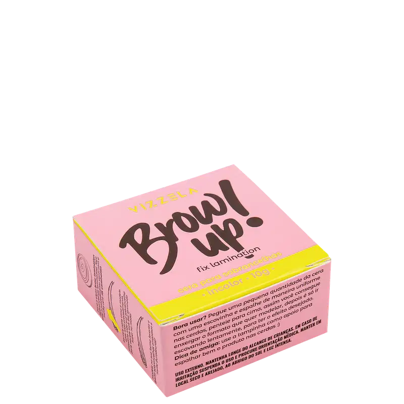 Vizzela Cosméticos Brow Up! - Cera Para Sobrancelhas 10g