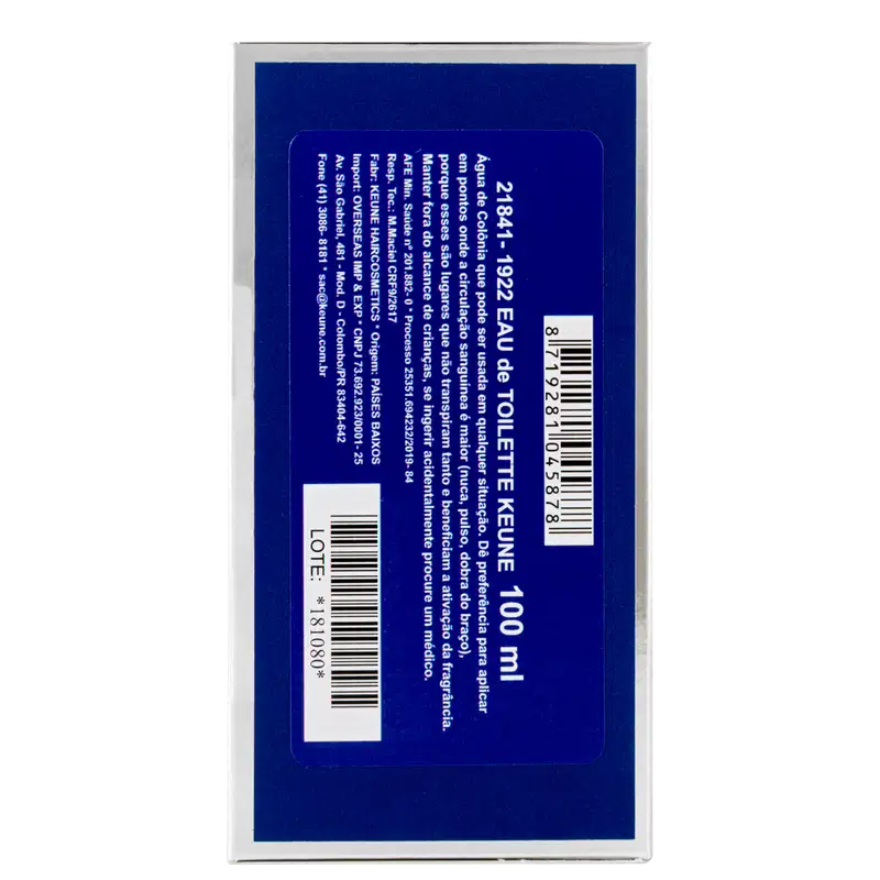 Distilled For Men Keune 1922 by J. M. Keune Eau de Toilette - Perfume Masculino 100ml
