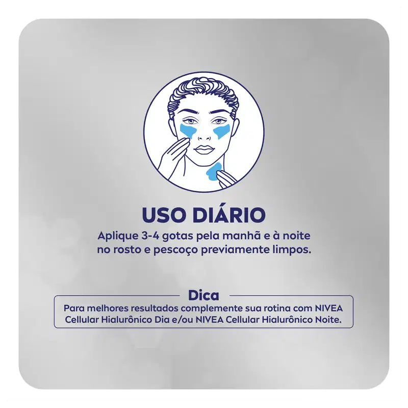 NIVEA Cellular com Ácido Hialurônico - Sérum Facial 30ml
