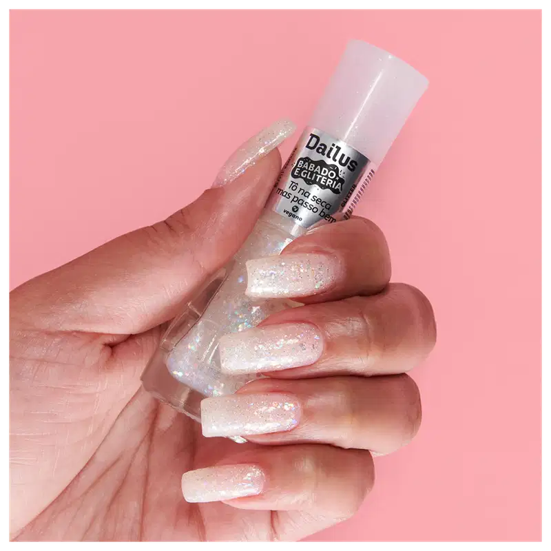 Dailus Babado e Gliteria Tô na Seca mas Passo Bem - Esmalte 8ml