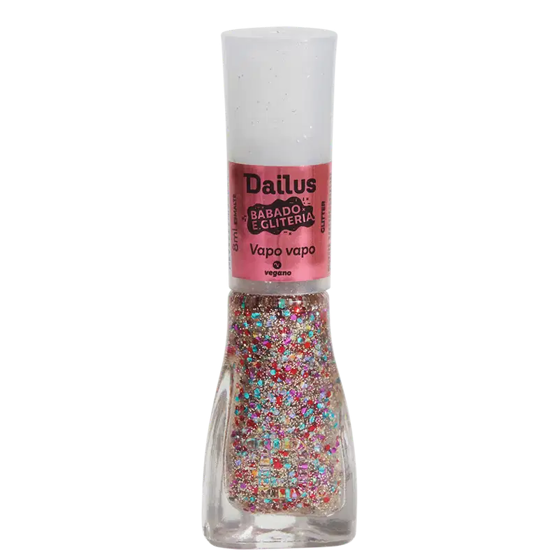 Dailus Babado e Gliteria Vapo Vapo - Esmalte 8ml