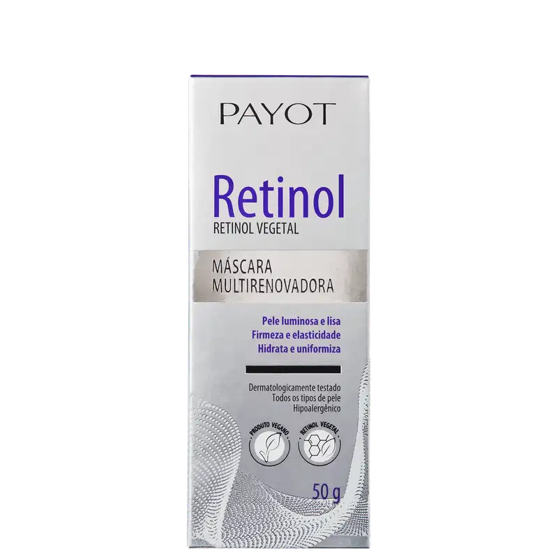 Payot Retinol Vegetal - Máscara Multirenovadora Facial 50g
