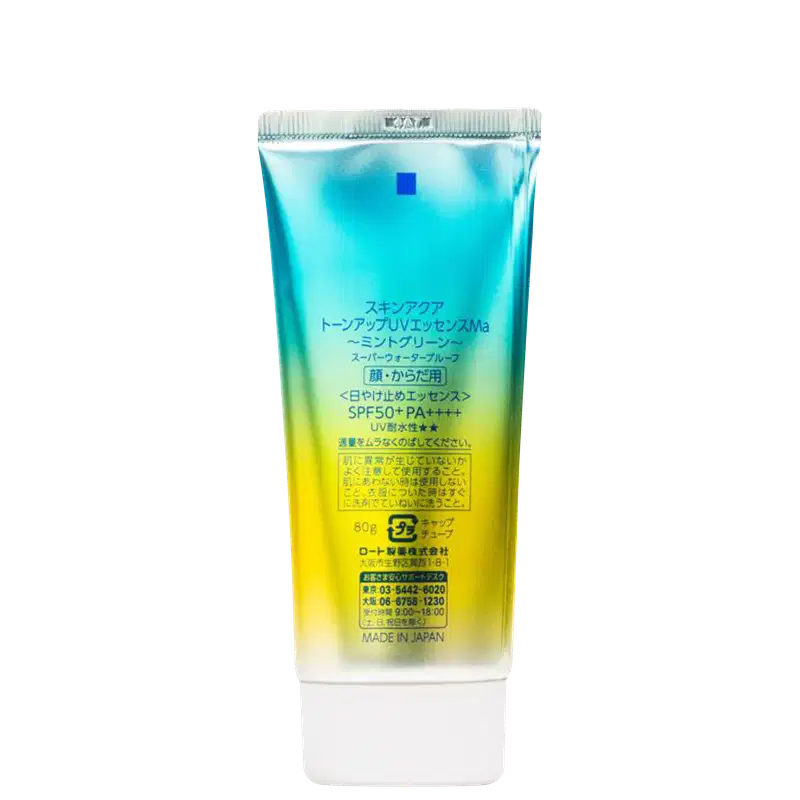 Skin Aqua Tone Up UV Essence Mint Green FPS50 - Protetor Solar 80g