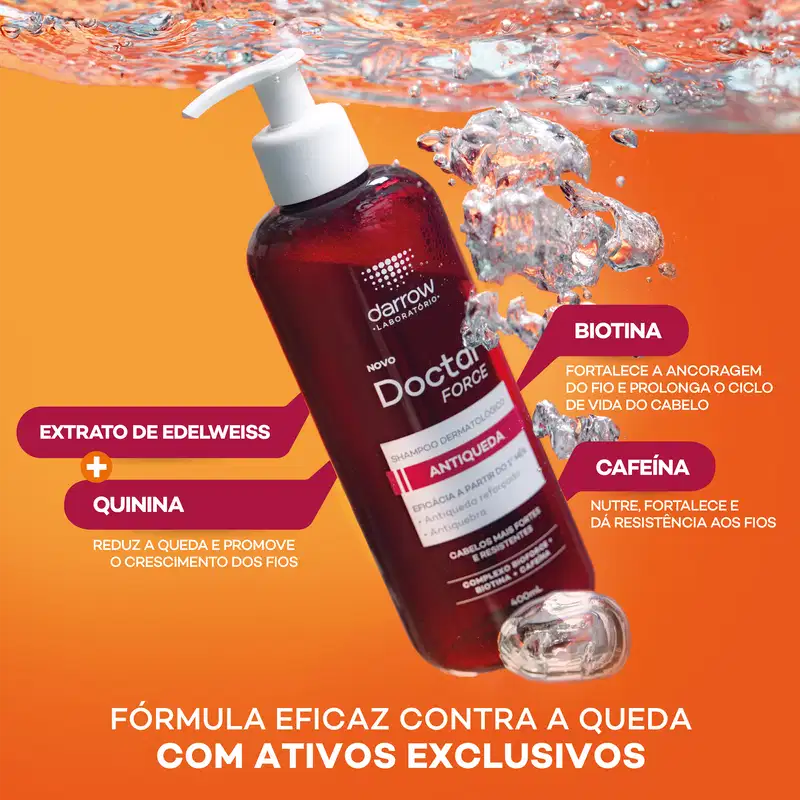 Darrow Doctar Force - Shampoo Antiqueda 400ml