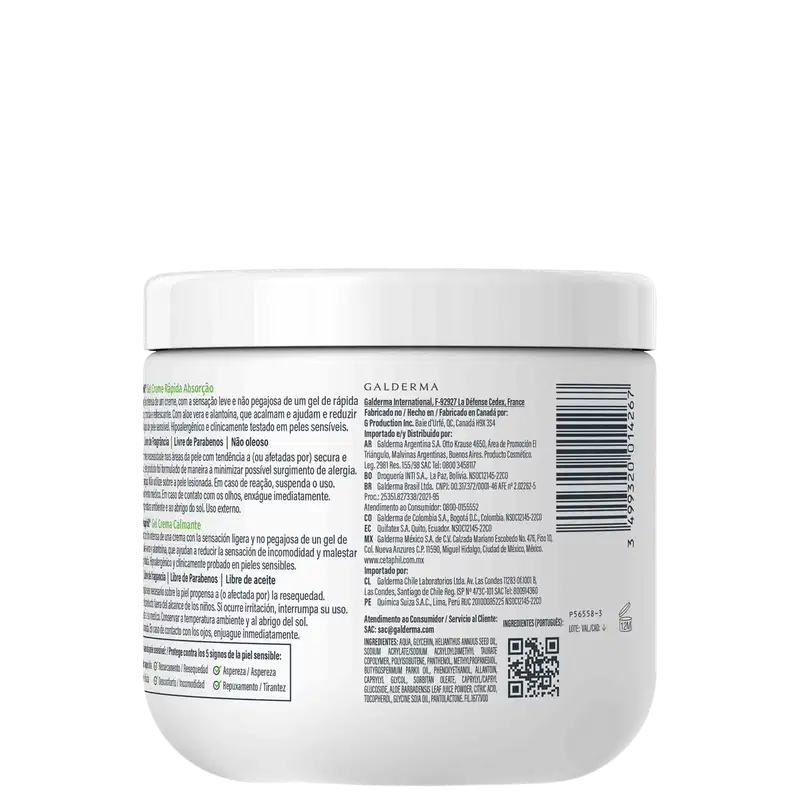 Cetaphil com Aloe Vera Rápida Absorção - Gel Creme Hidratante Corporal 453g