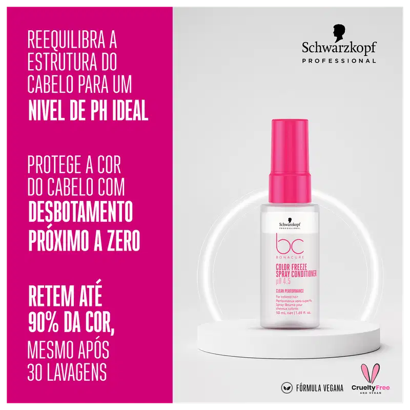 Schwarzkopf Professional BC Bonacure Clean Performance Color Freeze Spray Conditioner - Leave-in 50ml