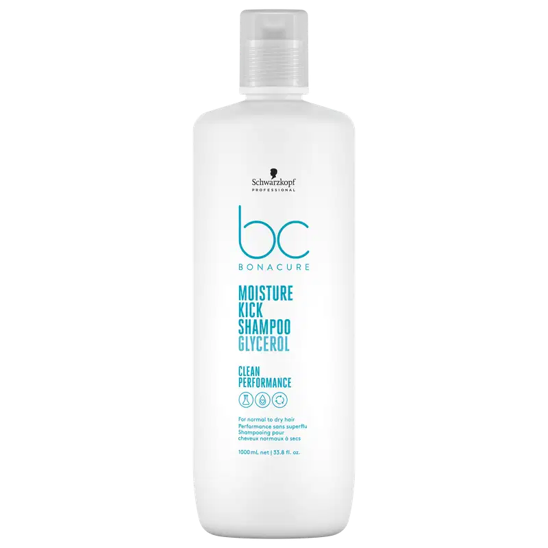 Schwarzkopf Professional BC Bonacure Clean Performance Moisture Kick - Shampoo 1L