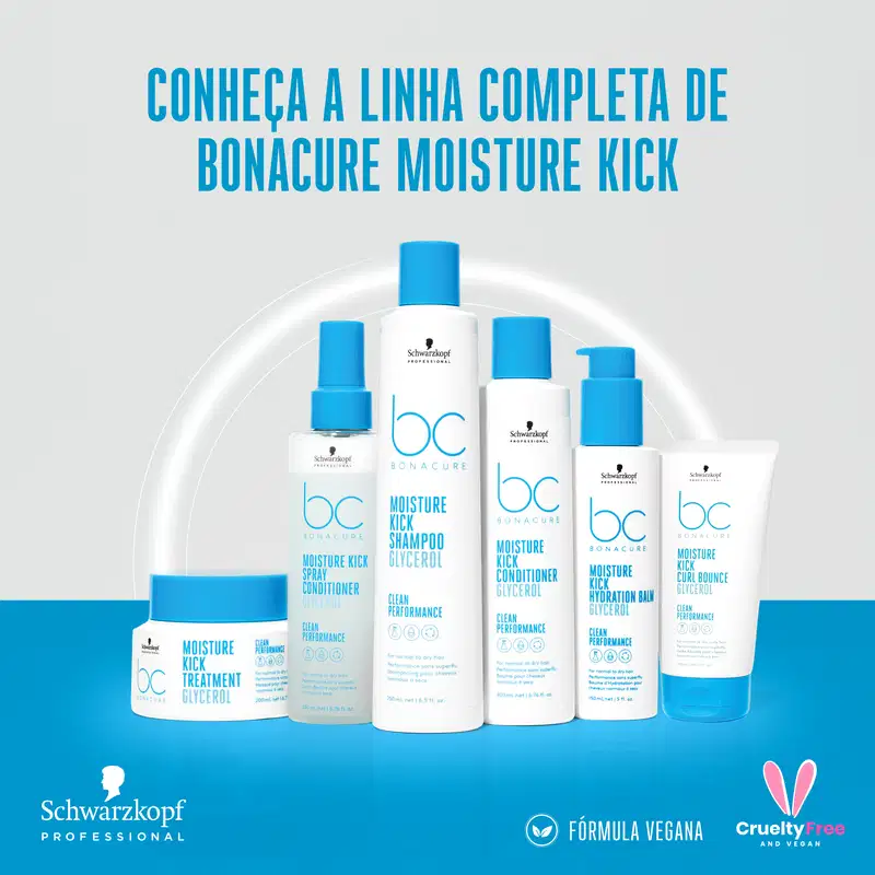 Schwarzkopf Professional BC Bonacure Clean Performance Moisture Kick - Shampoo 1L